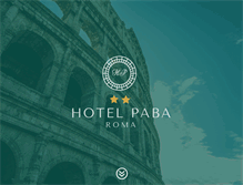 Tablet Screenshot of hotelpaba.com